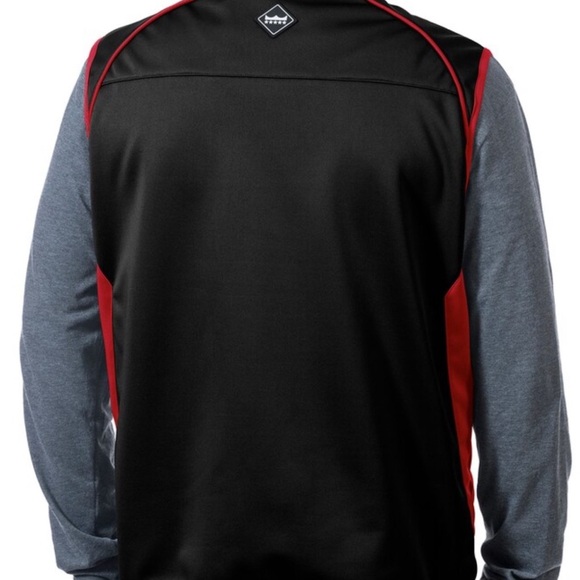 Men's Authentic Franchise Club Black Georgia Bulldogs Stadium Softshell Vest NWT - Picture 2 of 11